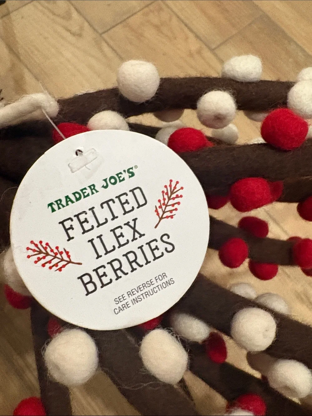 Trader JoeS decorative felt